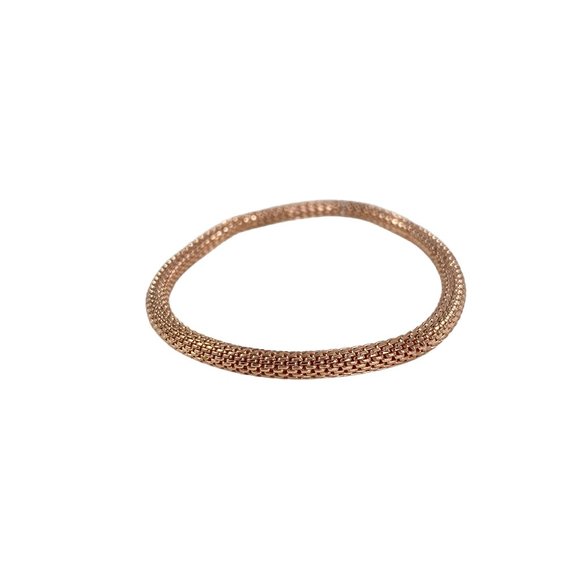 Mesh Chain Stretch Trio Silver/Gold/Rose Gold - Picture 4 of 7